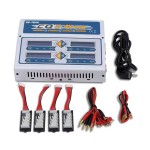 Offres Spéciales EV-PEAK série C CQ3 F0308 10A 4*100W 110-240V chargeur de batterie d'équilibre à 4 canaux